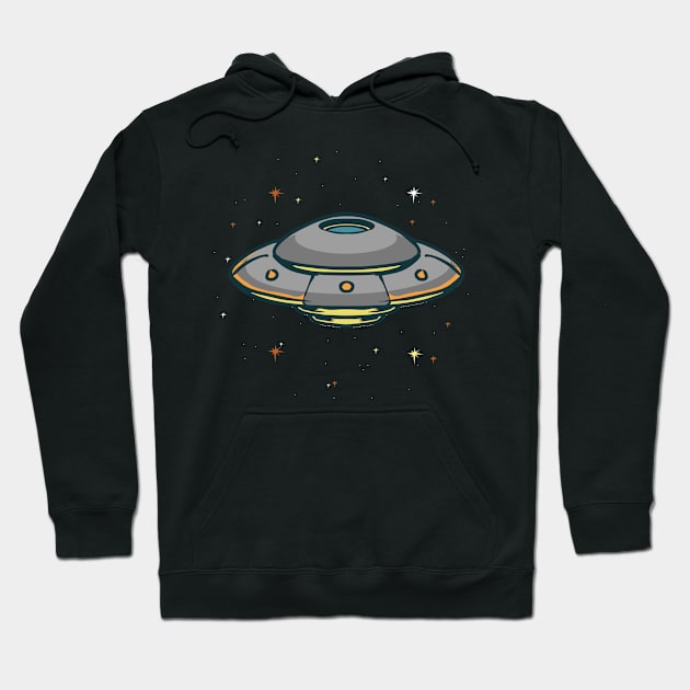 UFO Space Hoodie by Invectus Studio Store